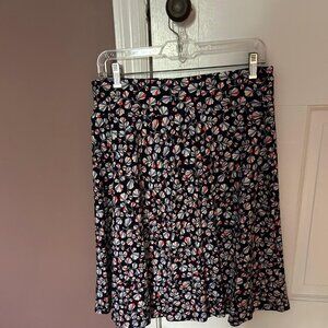 Talbots Medium floral skirt